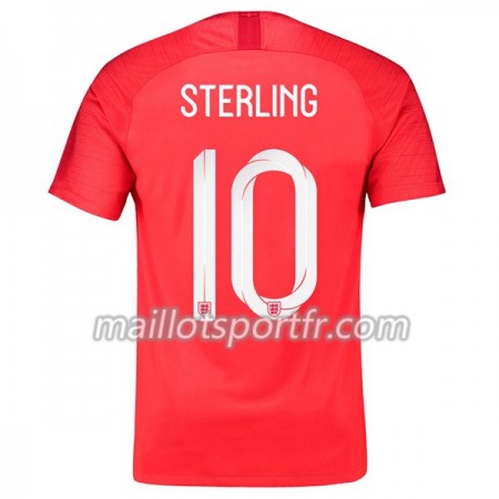 Maillot de Foot Angleterre Sterling 10 Exterieur Coupe du monde 2018